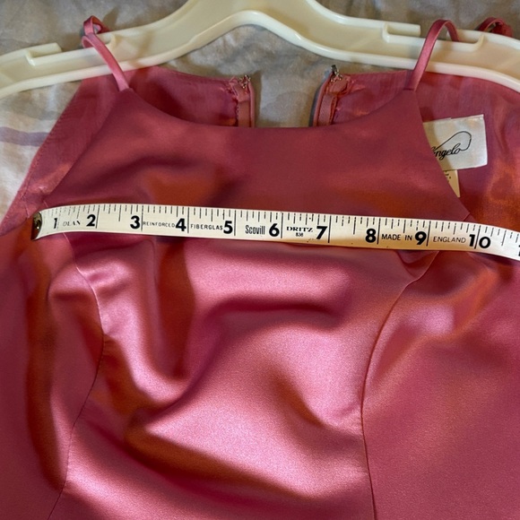 Michaelangelo Pink Satin Fabric - Picture 4 of 7